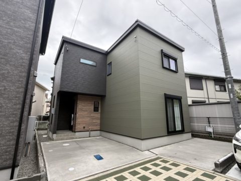 スタイリッシュな外観に仕上がりました